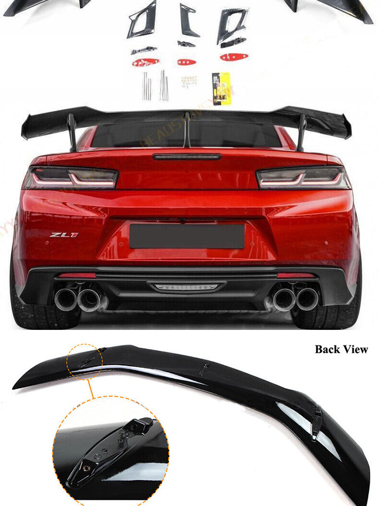 16-23 New Chevrolet Camaro Modified 1Le Rear Wing Camaro Bumblebee Carbon Fiber Rear Spoiler Accessories