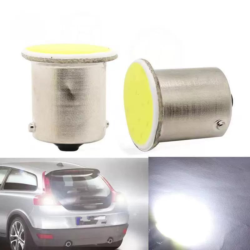 Фары автомобиля Car LED поворотники 1156 1157 COB 12LED BA15S задние фонари мотоцикла для тормозного сигнала