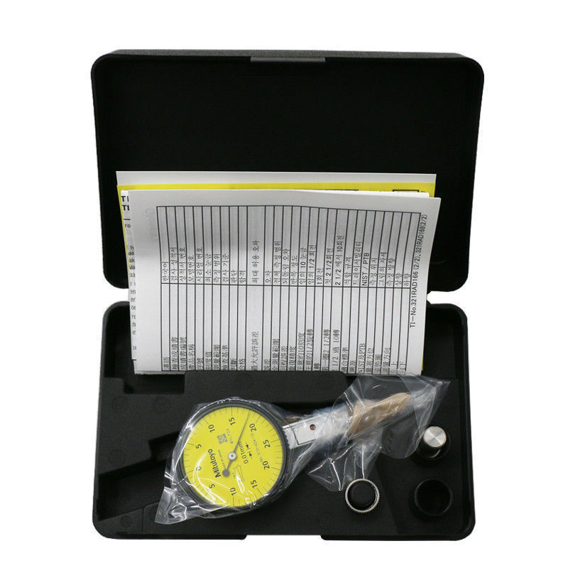 Mitutoyo指针式校表百分指示表 日本三丰0.01mm杠杆百分表513-404