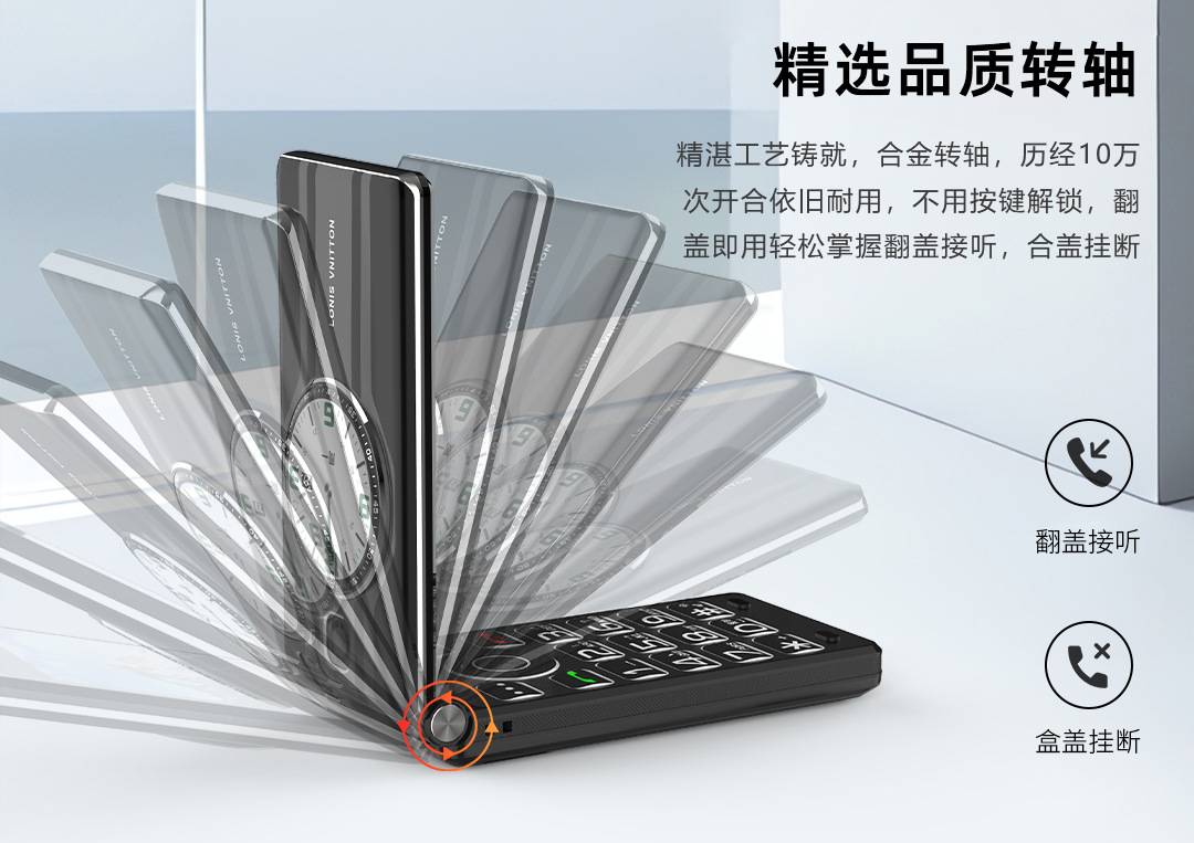 3.0 Dual screens, ultra-high appearance level, ultra-long battery life of 60 days, full network compatibility 4G, China Mobile, China Unicom, China Telecom 5G, elderly mobile phone undefined