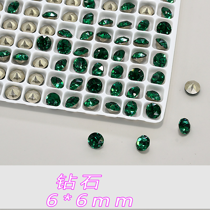 다이아몬드 6*6mm--A383