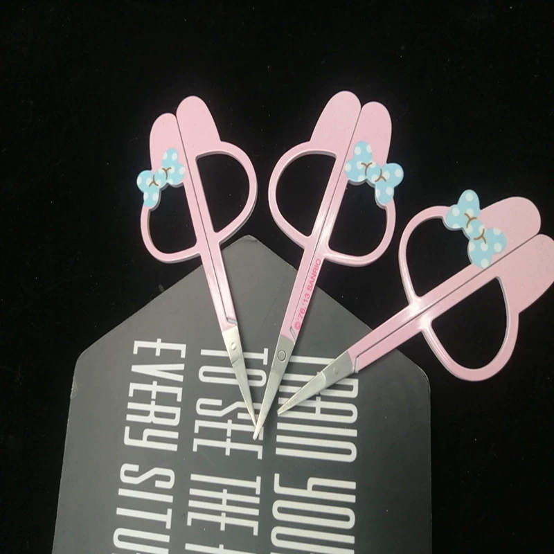 Cartoon scissors, cosmetic handheld razor, Korean style