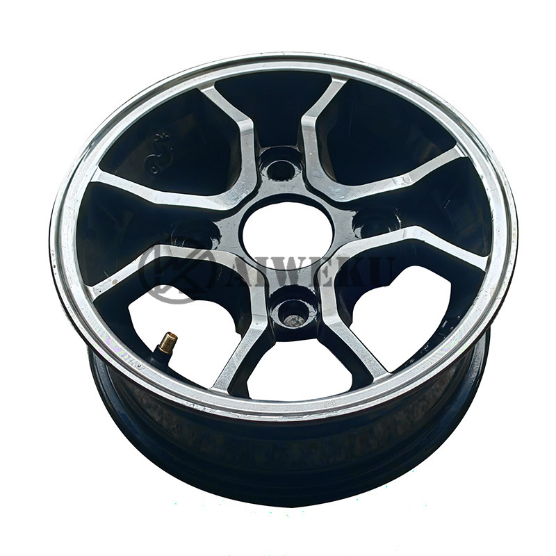 Tricycle tire 10 inch 10x4 aluminum wheel electric car 3.50-10 4.00-10 aluminum ring tire