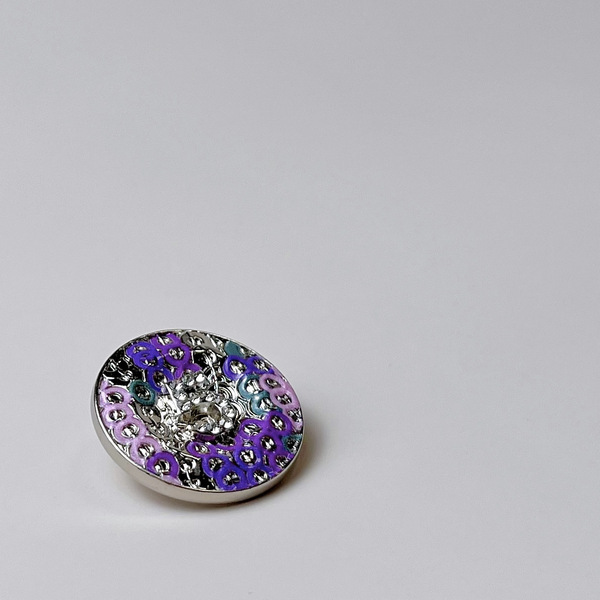 Retro digital metal enamel