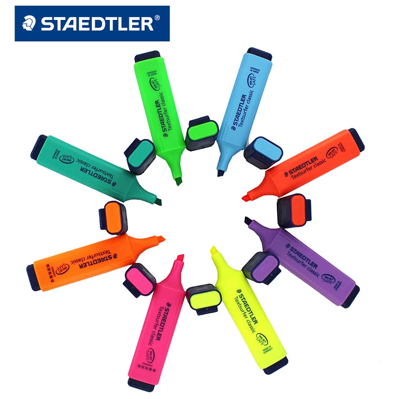 STAEDTLER Schidlou 364 Светлый перь Office Теги Подсветка Ручка для учащихся, цветная подсветка, ключ к письму