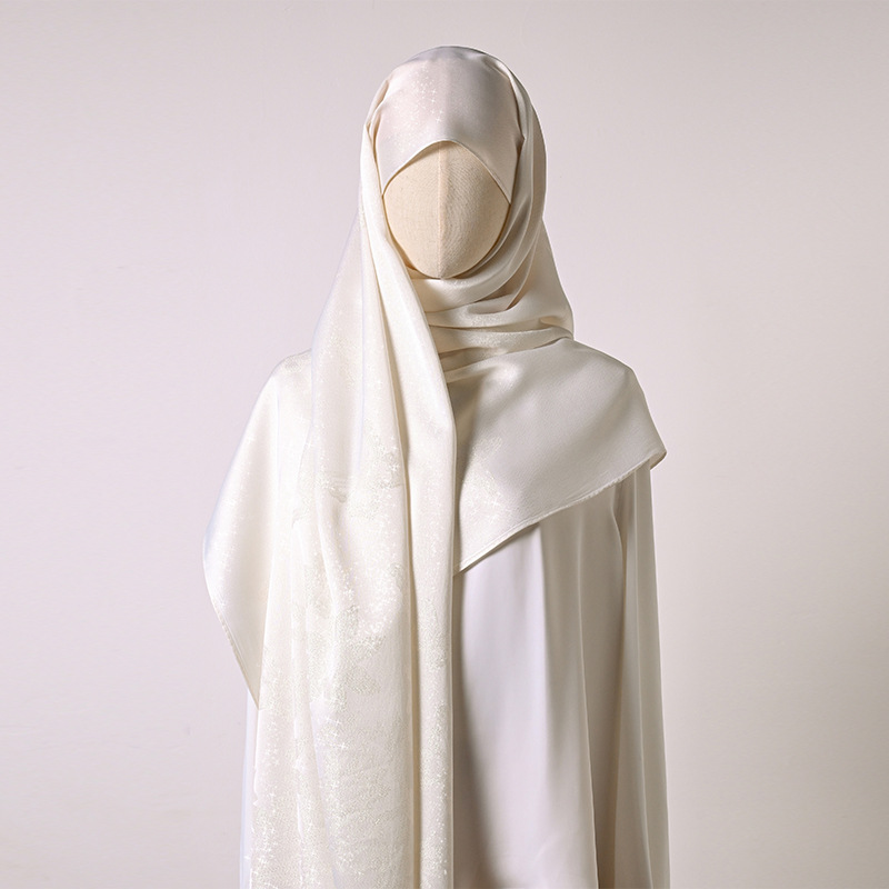 Sciarpa da donna estiva double face, versatile, con stampa, design semplice, accessorio per capospalla._voghion.com