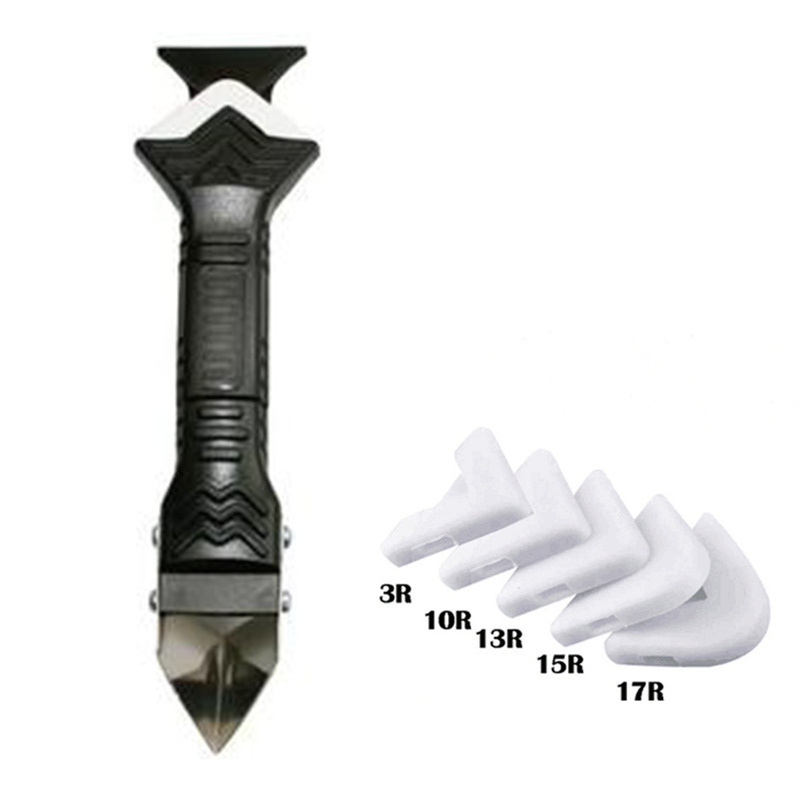 Three-in-one metal scraper glass scraper sealant grouting filler sink kitchen tile beauty sewing tool Three-in-one metal scraper glass scraper sealant grouting filler sink kitchen tile beauty sewing tool