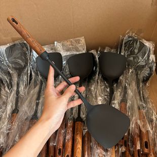Minojia extremely iron Japanese style spatula household cooking shovel for sticky pot special kitchenware food grade long handle shovel