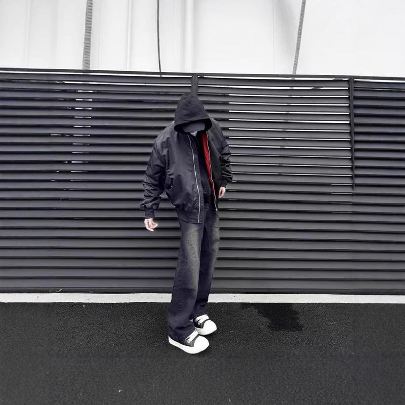 Baseball Suit Jacket Men's 2025 Spring and Autumn cleanfit Short American Aviator h9 Harrington Jacket Trendy