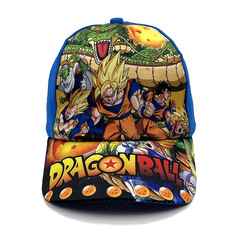 New DRAGON BALL Z Cartoon Baseball Cap Dragon Ball Periphery Children's Hat Baseball Cap Anime Sunshade Cap 