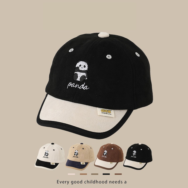 Sombreros infantiles otoño-invierno a prueba de viento gorra de lengua de pato lindo sombrero de sol bebé de primavera gorra de béisbol de hombres y mujeres