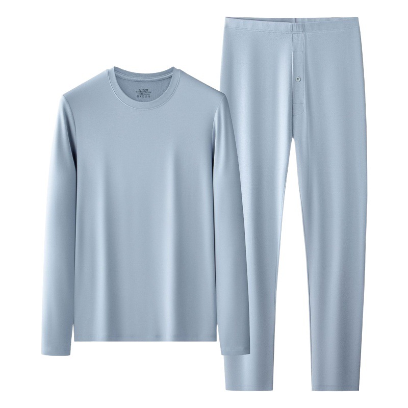 Grado de lujo 80 Lanjing modal Primavera, otoño e invierno los hombres ropa del otoño delgada pantalones largos bottoming ropa interior térmica traje