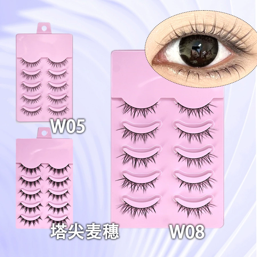 False eyelashes for eyelids, dense comics