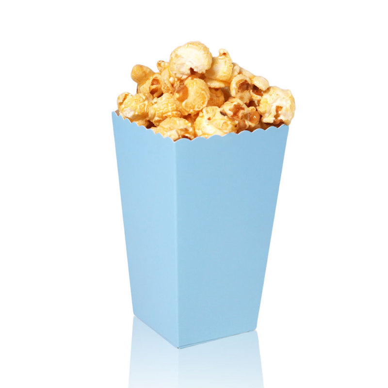 工場卸売ポップコーンボックスフライドポテトボックスキャンディボックス映画館ショッピングモールクロスボーダー黒と白のポップコーンボックスに適しています|undefined