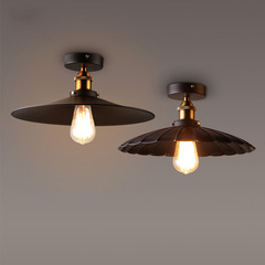 Loft American industrial-style rural retro lighting entryway hallway light dining room bedroom corridor single-pole ceiling light small