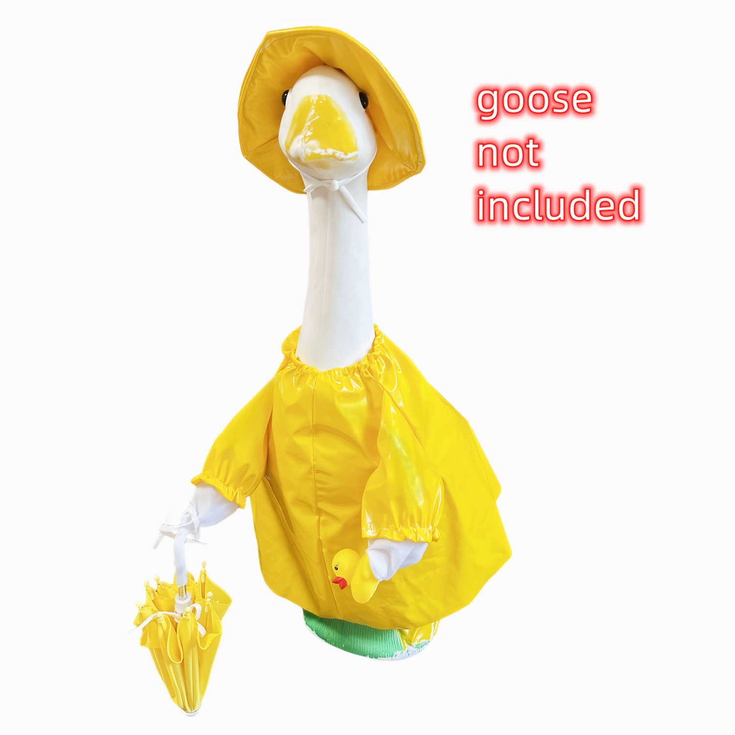 [93g 跨境门廊鹅雨衣鹅服饰 lawn goose clothing 2025]