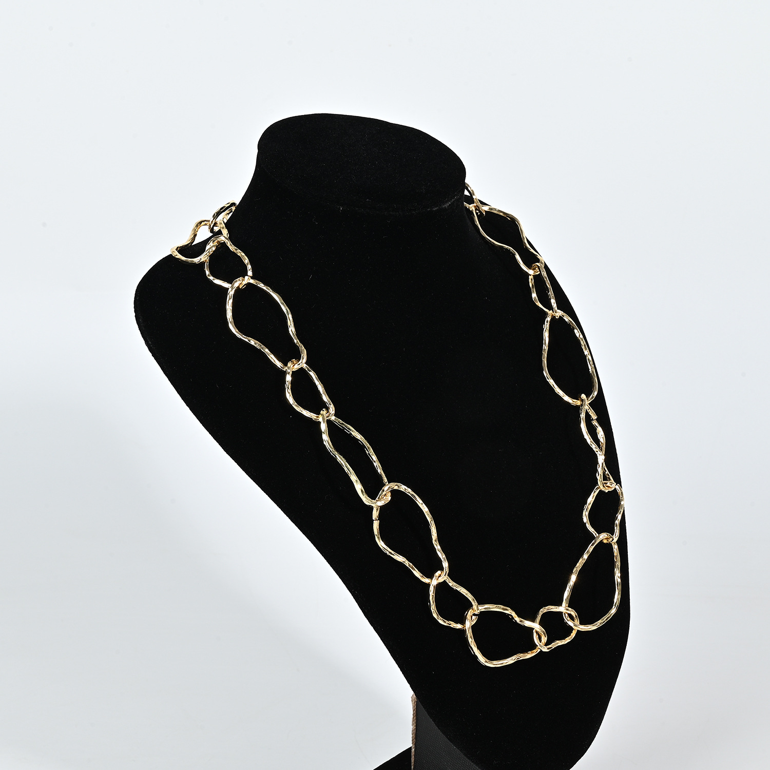 Delicate Two-tone Layered Necklace Gold And Silver Mixed Metal_voghion.com