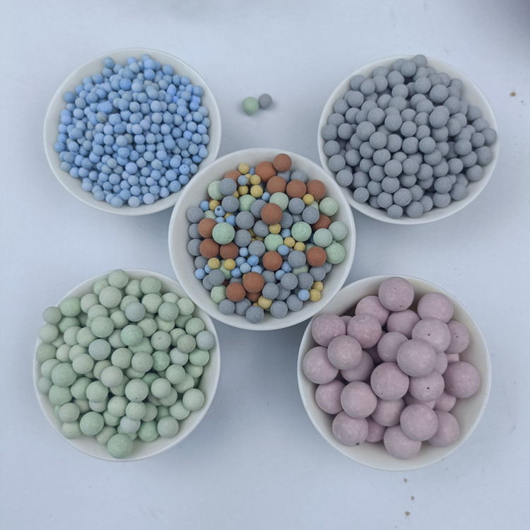 现货供应汽车坐垫麦饭石陶瓷球 水处理远红外球