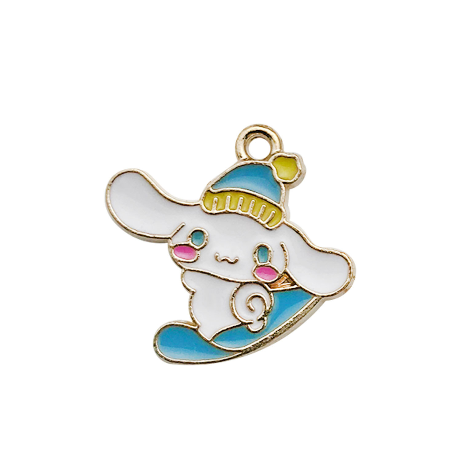 1 호수 블루 스케이트 보드 옥 개 18.5x 18mm-1g-18345