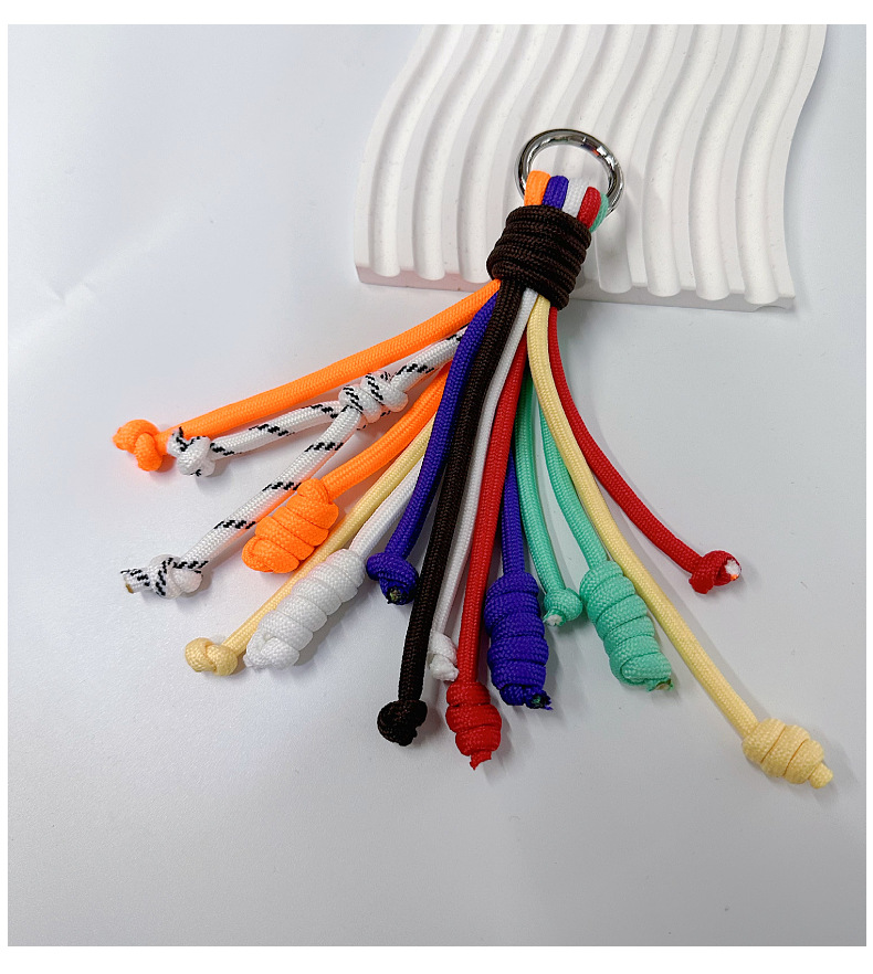 Colorful Pattern 1 Piece Polyester Colorful Bag Charms