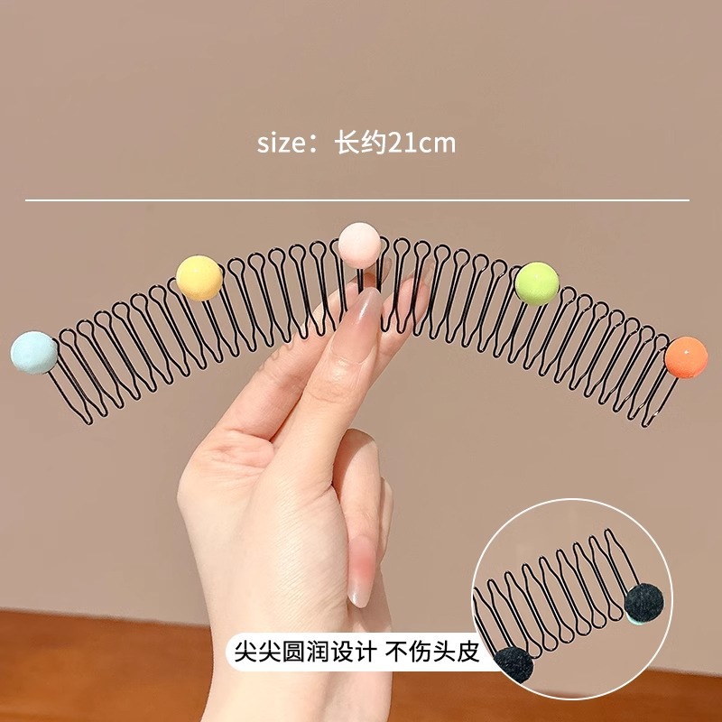 Peinado de cabello de niños acabado artefacto niñas fijo pull peinado de cabello de cabello de cabello de cabello de bebé en la parte posterior de la cabeza pinza de cabello adornamiento