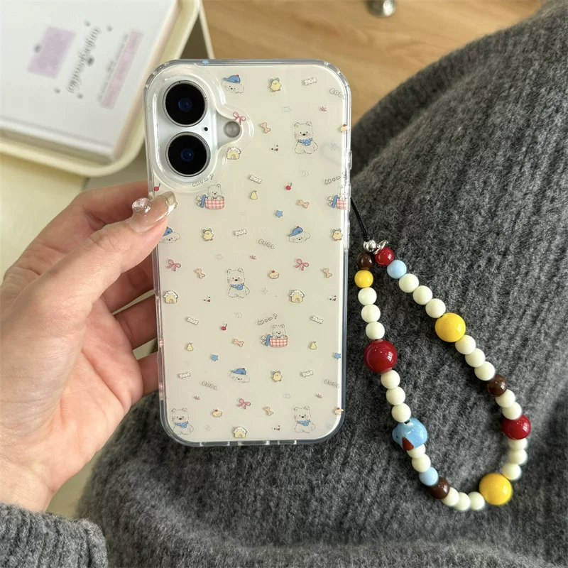 Чехол для телефона в милом стиле совместимый с Apple, iPhone14 Pro, iPhone15, iPhone15 Pro, 16promax, pro13