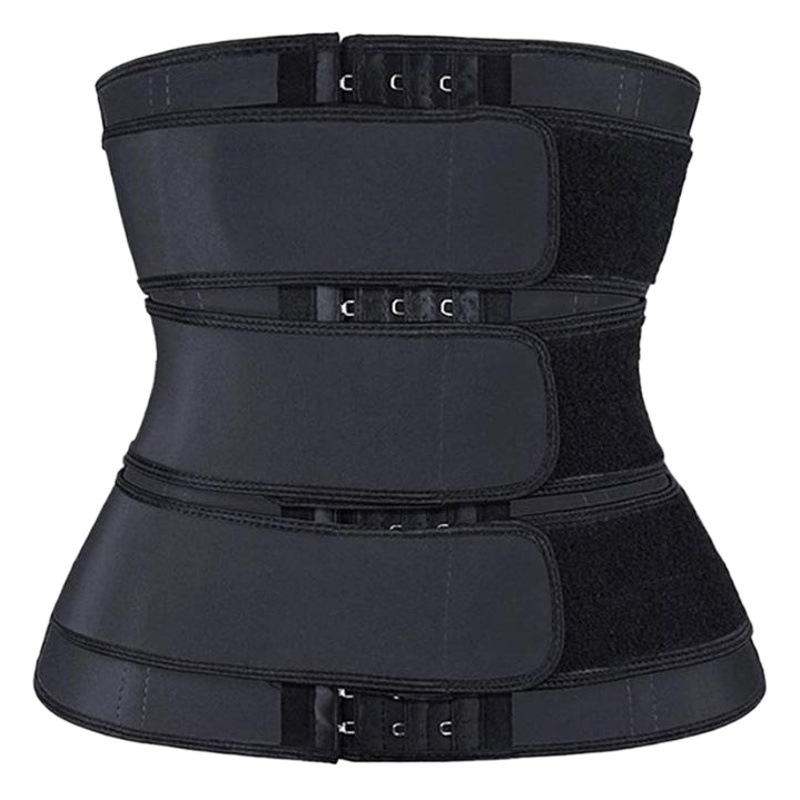 Amazon hombres de Europa y América deportes cuerpo que forma cinturón fitness corsé cinturón cuerpo que forma el vientre cinturón de sudor vientre cinturón corsé contratación