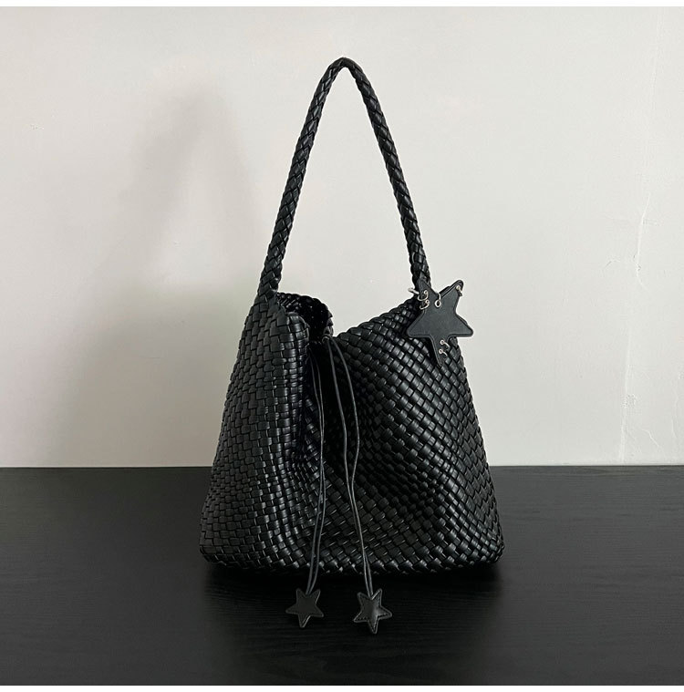 Black large size (2 five-pointed stars)