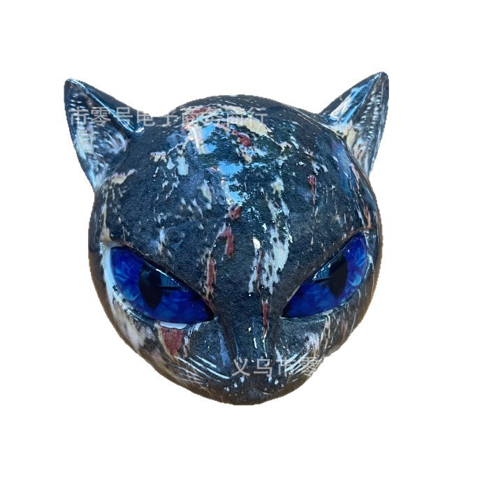跨境新款Luxury black cat figurine奢华黑猫摆件树脂猫石|undefined