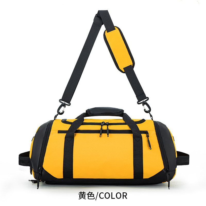 Bolso bandolera bolsa deportiva bolsa de fitness portátil de gran capacidad multifuncional bolso de yoga de viaje de un solo hombro bolsa de baloncesto logotipo impreso