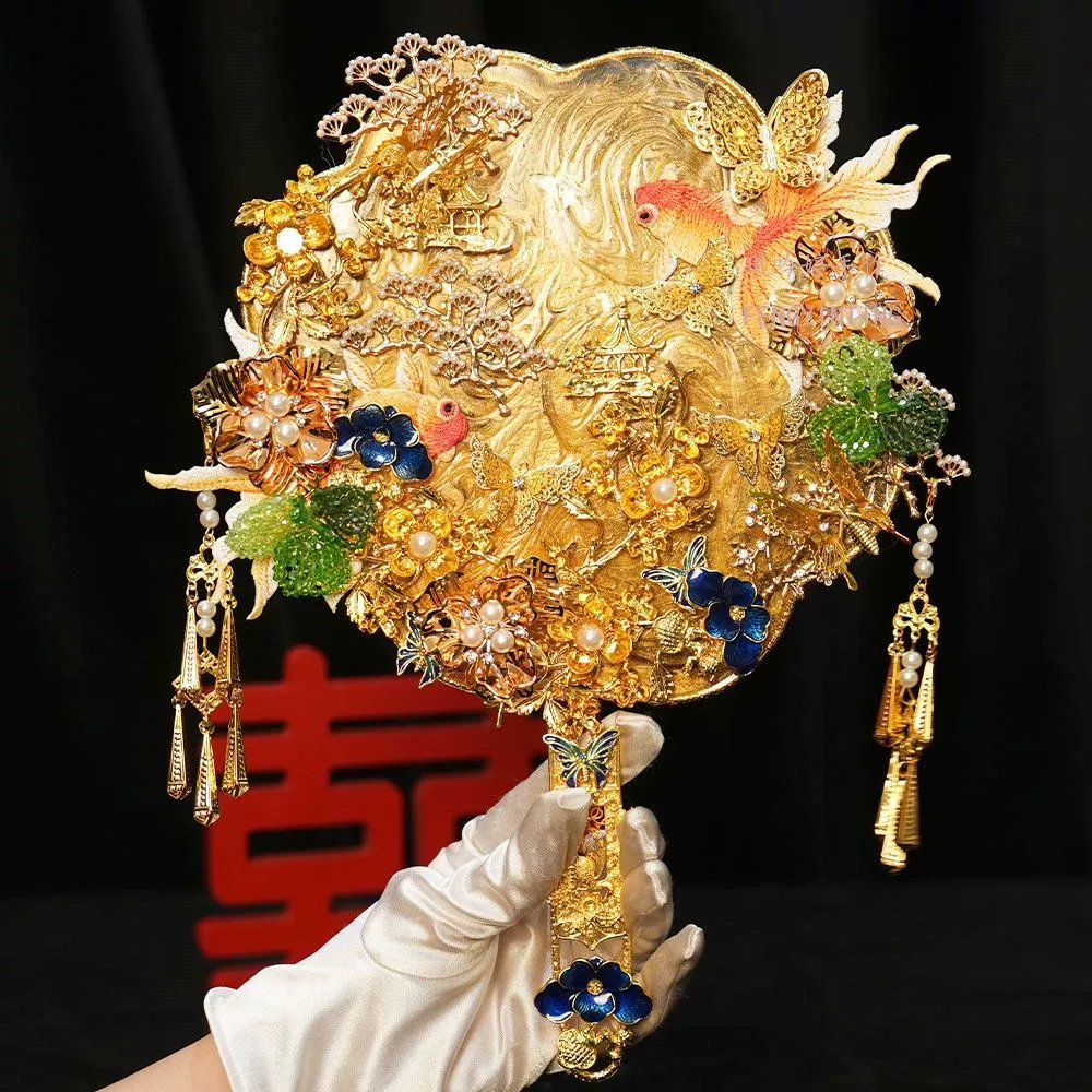 Materials set for bride, handmade, high-end, Chinese style