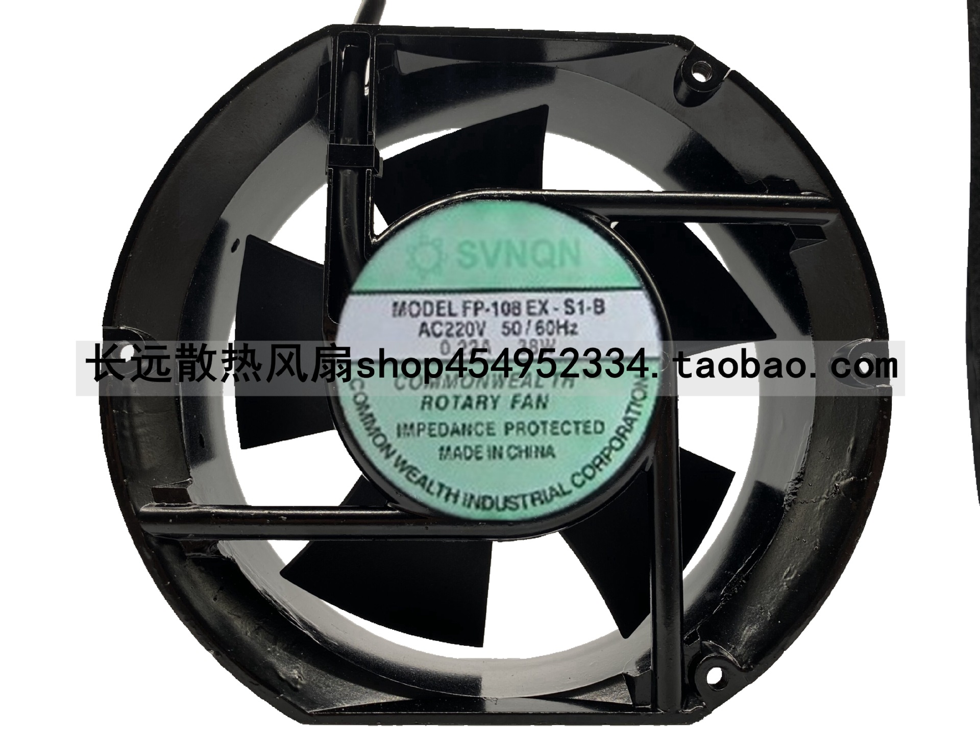 厂家直销FP-108EX-S1-B轴流风机 17251 220V双滚珠全铜线散热风扇