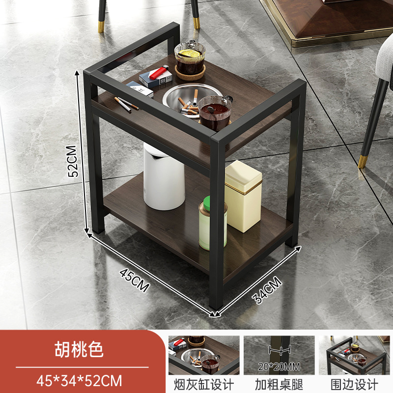 Mesa de Mahjong mesa de té soporte de té sala de ajedrez dedicada a jugar a las cartas mesa de té estante de almacenamiento móvil mesa de té pequeña mesa lateral