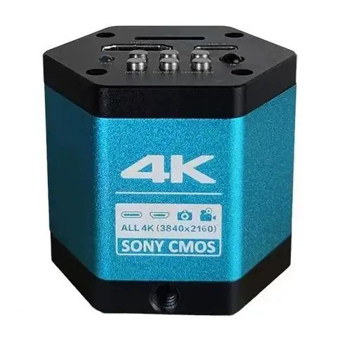 Промышленная камера HEN HAO CCD 4K с чипом Sony высокой четкости, интерфейсом C-типа, промышленная камера для микроскопа