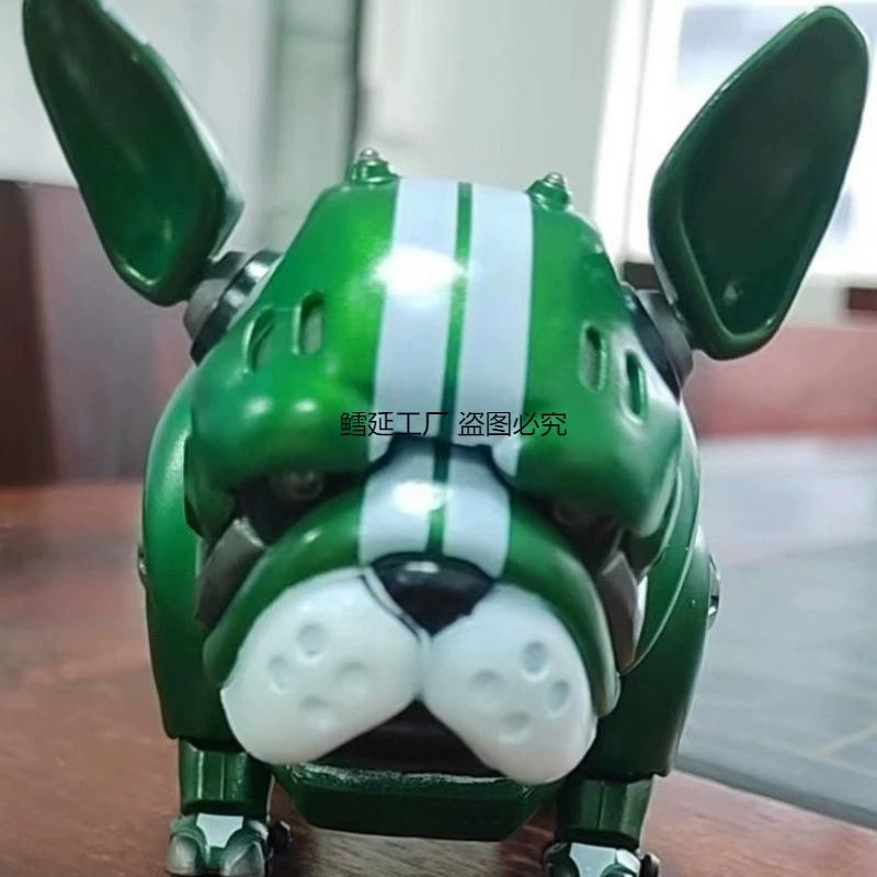 Mechanical airplane, robot dog, minifigure, (Physicals)