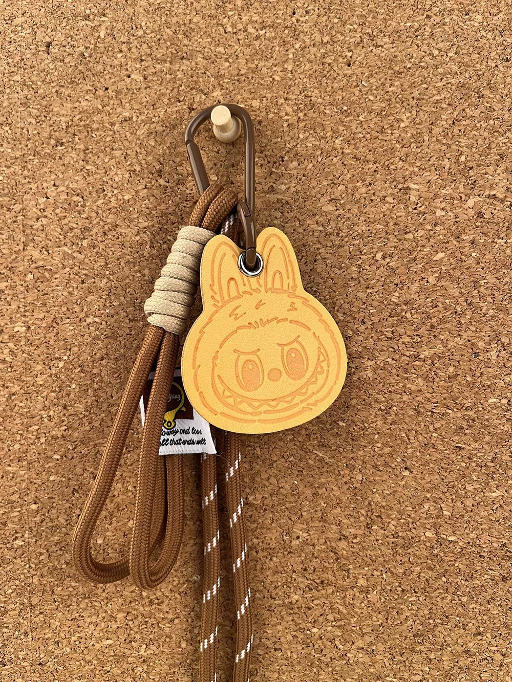 Pendant, keychain handmade, simple and elegant design