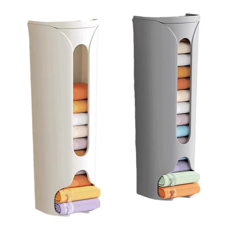 Ящик для хранения нижнего белья, бытовой настенный ящик для хранения носков без перфорации, ящик для хранения интимной одежды, подвесной пластиковый ящик для хранения в общежитии