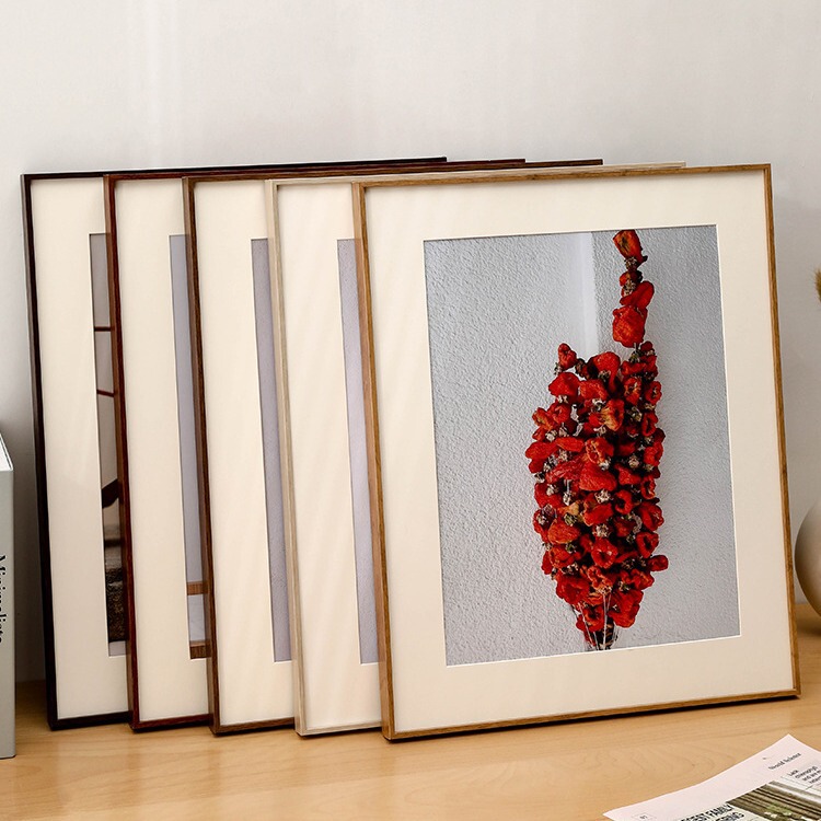 Simple thin narrow edge aluminum alloy picture frame framed photo frame wall-mounted outer frame advertising poster puzzle wall-mounted frame