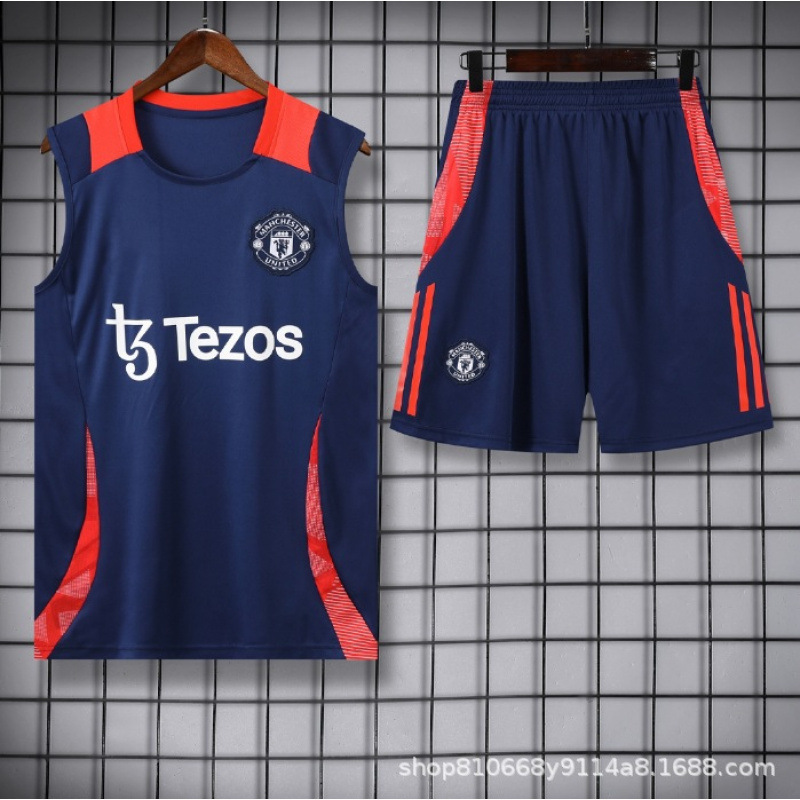 足球服俱乐部训练服背心套装2425巴西皇马巴黎阿森纳切尔西球衣|undefined
