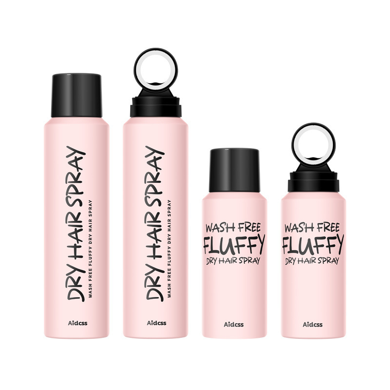 Aidcss no lavado fluffy hair dry spray no lavado refrescante polvo de polipropileno para el cuidado del cabello flojo al por mayor