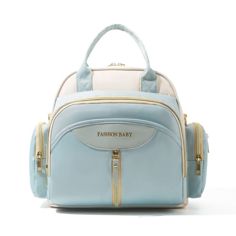 Nueva bolsa de doble hombro simple de gran capacidad de separación seca y húmeda bolsa de almacenamiento de leche para salir bolsa de mano de madre aislante