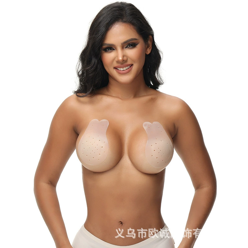 Shockproof nipple stickers, invisible supporting dress