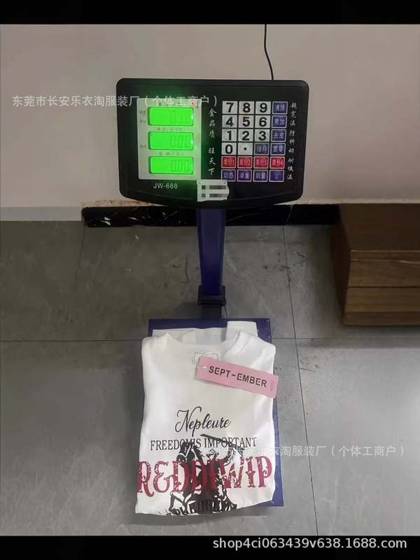 300g克重磅美式潮流印花短袖T恤 男女夏季宽松潮牌跨境爆款|undefined