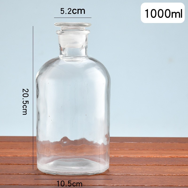 작은 입 투명 병 1000ml, 기본값