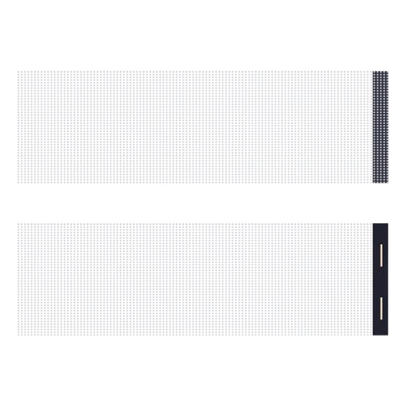 Pantalla de película cristalina pantalla transparente pantalla de rejilla mulin sen joyería tienda de ropa pantalla de ventana de vidrio pantalla de visualización brillante a color completo