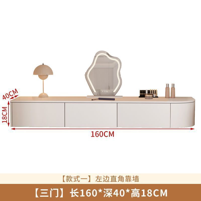 왼쪽 벽에 직각으로 서서 서랍 3개[거울 포함] 160