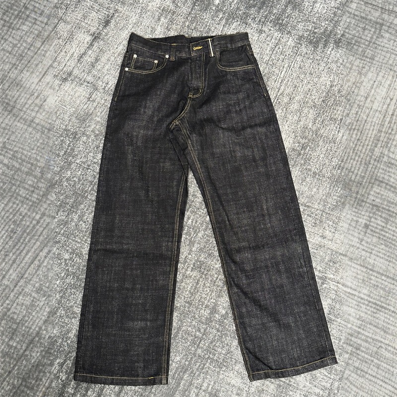 2025 black 14.5oz red ear narrow red edge original cow straight tube wide leg loose A Denim pants men 2025 black 14.5oz red ear narrow red edge original cow straight tube wide leg loose A Denim pants men