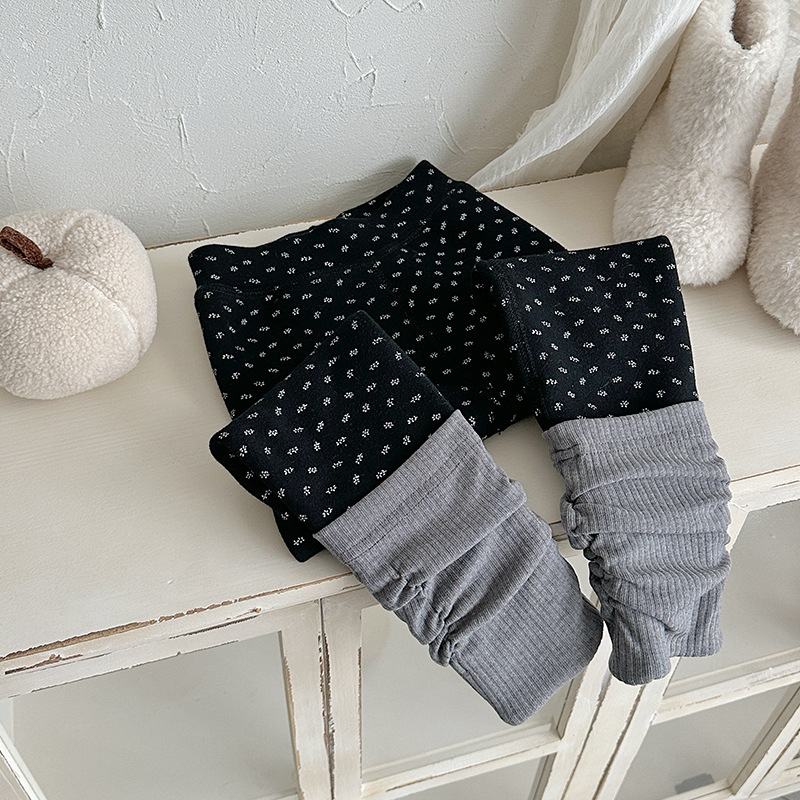 Xie Jinmao ropa infantil lana seda molida calzoncillos calientes para niños niñas vestidos con calzoncillos gruesos