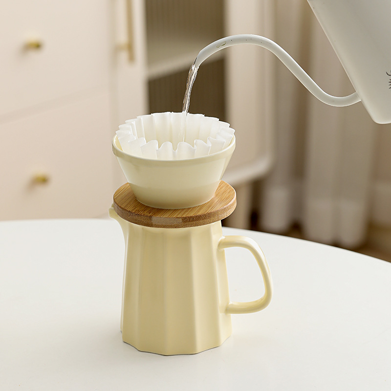 Juegos de café de negocios de mano, tazas de café, tazas de café para compartir, juegos de molino de frijoles, utensilios de café, regalos de mano