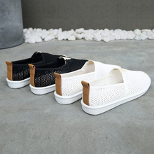 老北京布鞋女士防滑百搭软底渔夫一脚蹬时尚新款平底懒人帆布单鞋